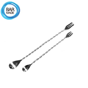 국산 보급형 바스푼 Domestic Popular Barspoon 24.7cm / 32cm 실버 / 골드 / 핑크골드 [18-10 Stainless Steel(sus 304)]